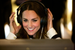 Duchess of Cambridge at Bletchley estate