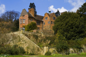The south front of Chartwell, the home of Sir Winston Churchill between 1922 and 1964, Kent