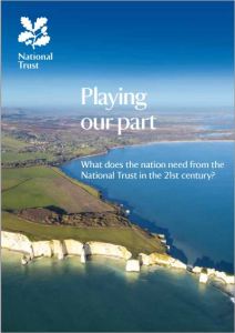 Cover of the National Trust's Strategic Plan