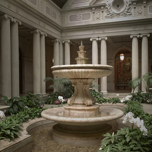 The Garden Court, The Frick Collection, New York