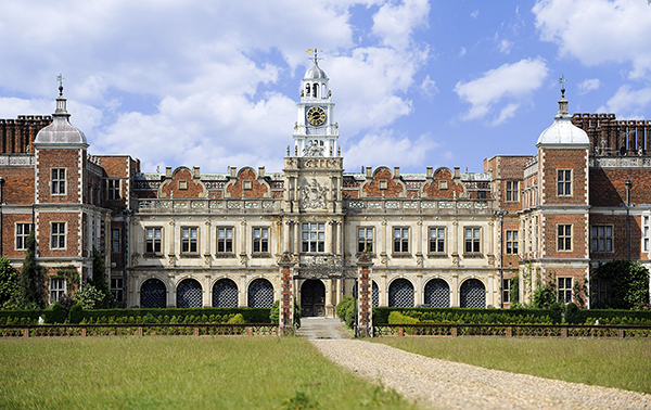 The south front of Hatfield House, part of 