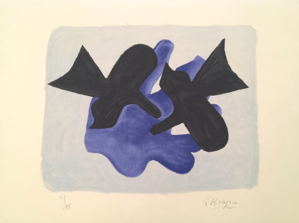 Georges Braque, Oiseaux, 1963