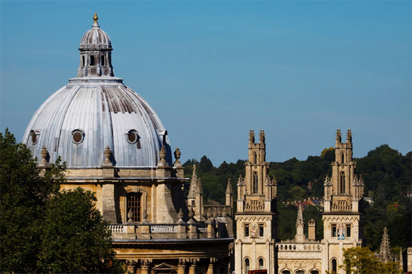 The dome of the Radcliffe Camera, Oxford. © Oxford University Images / Whitaker Studio 