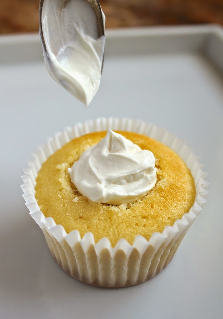 Traditional British Butterfly Cakes or Fairy Cakes (Cupcakes) The