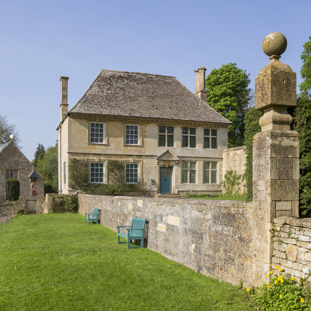 The south front of Snowshill Manor and Garden, Gloucestershire 