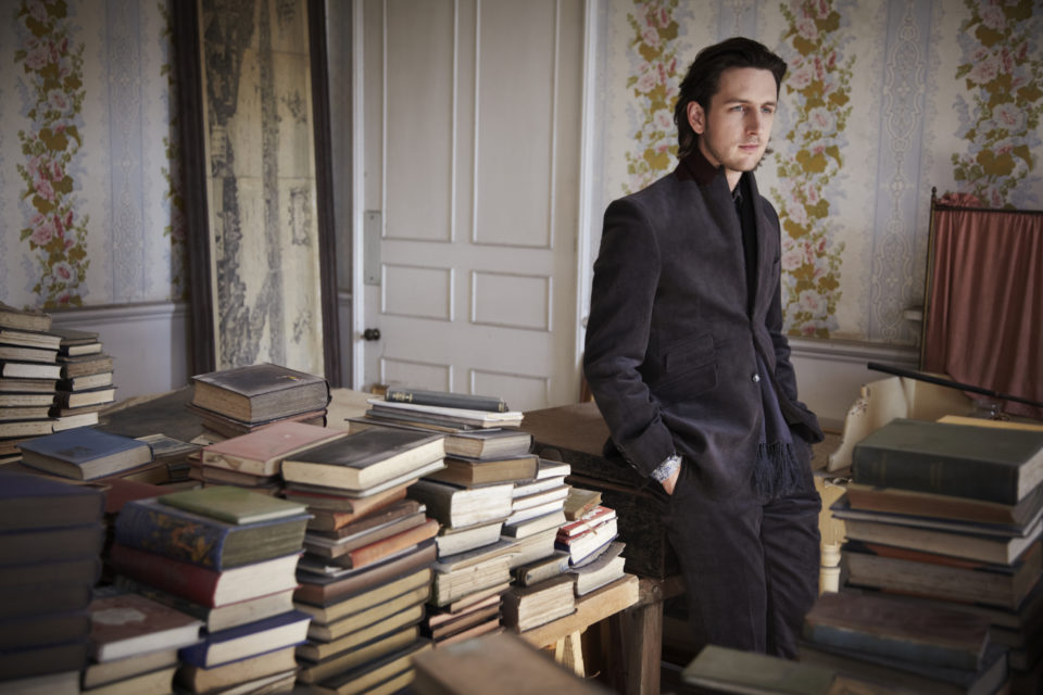 Nicholas Ashley-Cooper in the Handel Room at St Giles House in 2010, before the restoration work begins © Dan Annett
