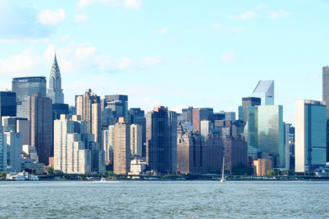 Manhattan Skyline, Flickr Peter Zoon