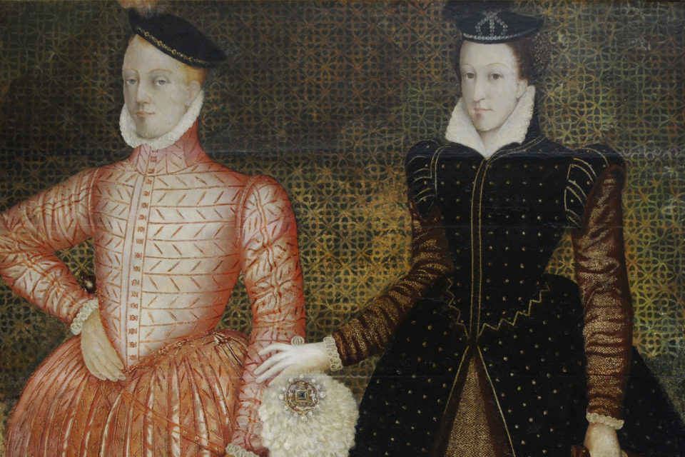 Henry Stuart, Lord Darnley and Mary, Queen of Scots by British (Scottish) School at Hardwick Hall. Photo ©National Trust Images