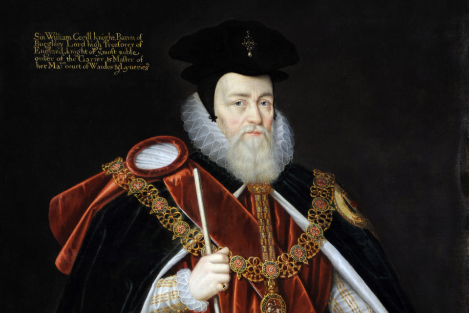 William Cecil, 1st Baron Burghley, after Marcus Geeraerts, the younger. ©National Trust Images