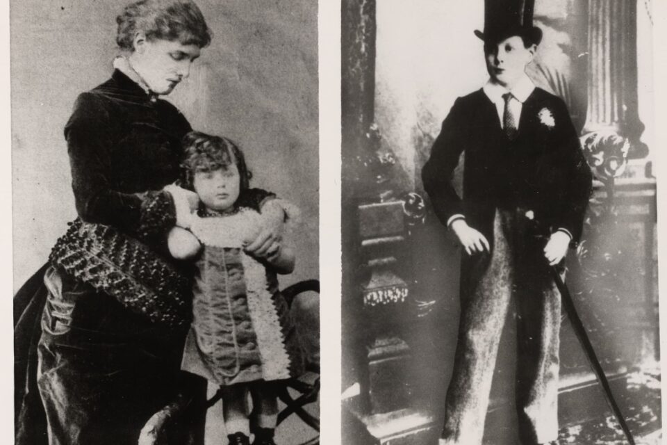 Winston Churchill and Jennie Jerome during early years