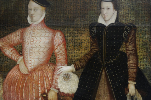 Henry Stuart, Lord Darnley and Mary, Queen of Scots by British (Scottish) School at Hardwick Hall. ©National Trust Images.