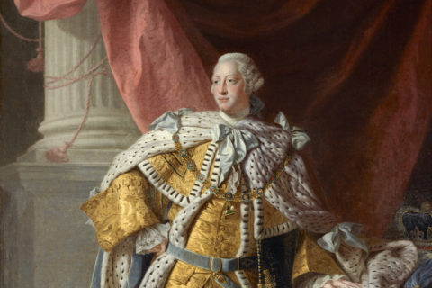 George III, 1738 - 1820. Reigned 1760 - 1820 ©Studio of Allan Ramsay