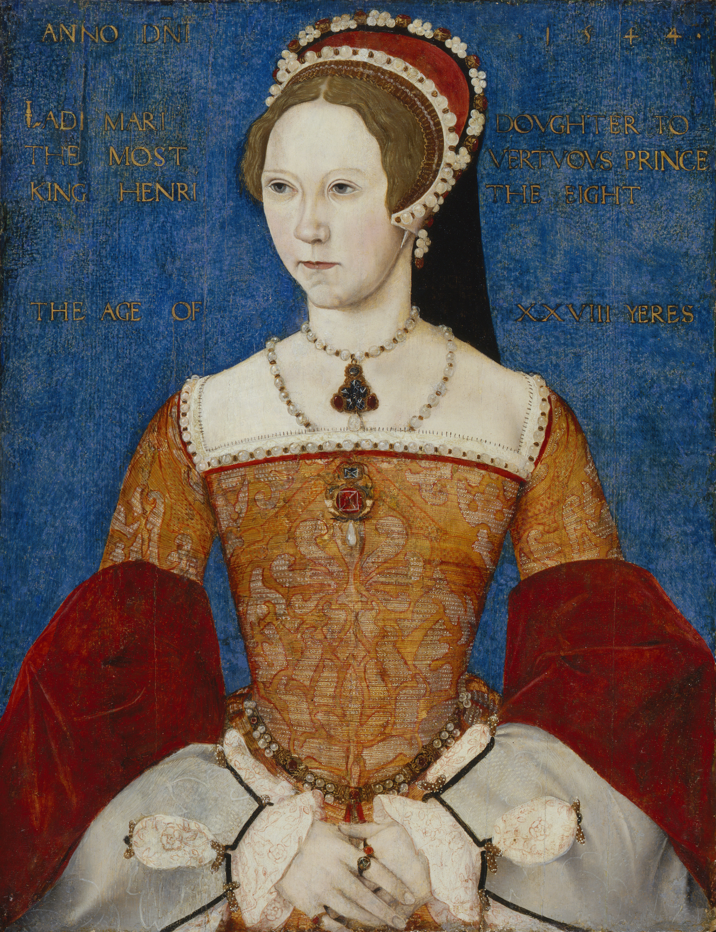 Master John, Queen Mary I, 1544 ©National Portrait Gallery, London