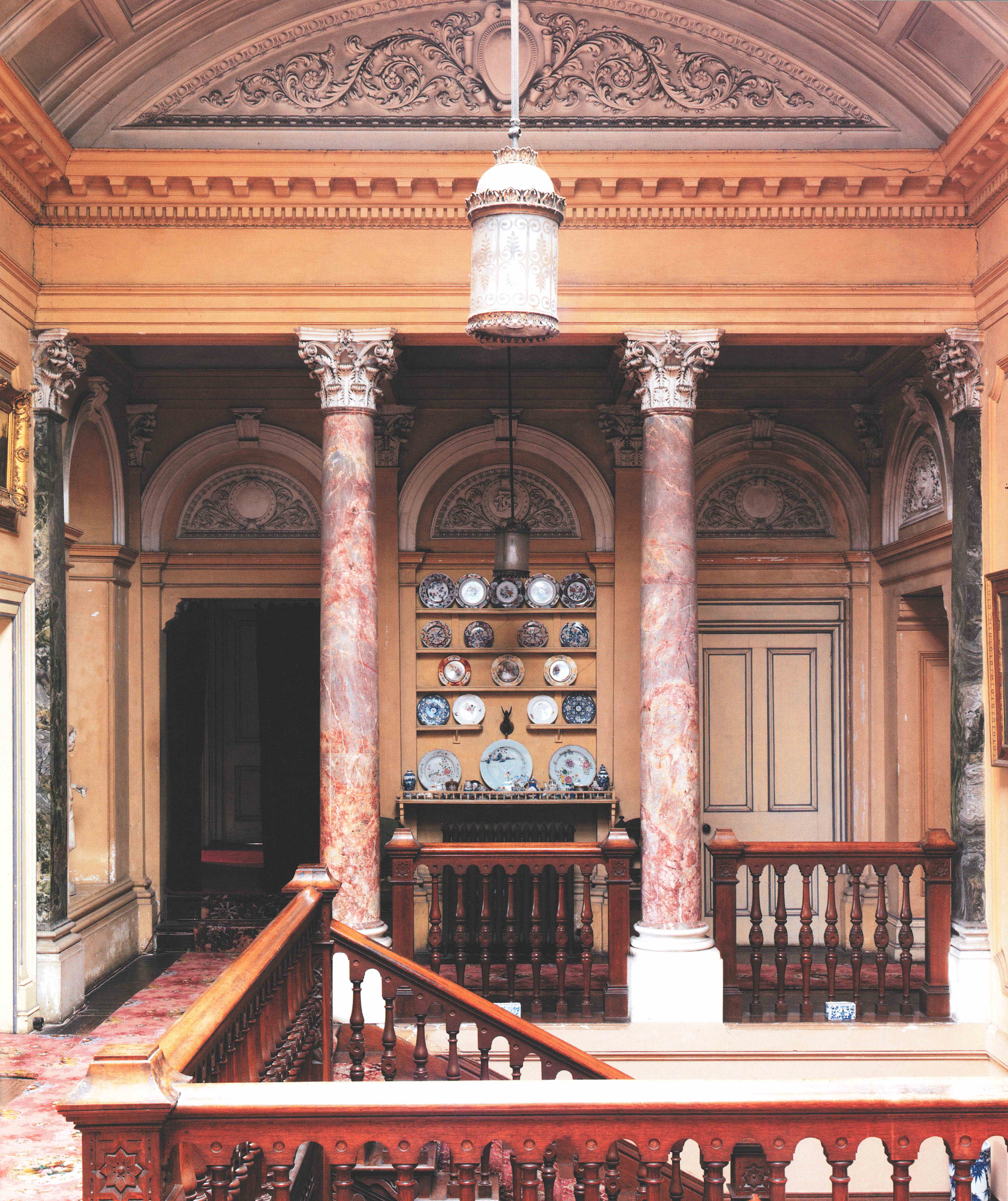 The Staircase at Stradbally Hall. © CICO Books 2009 Simon Brown