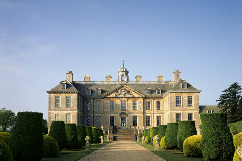 View of the north front of Belton seen from the Dutch Garden. ©National Trust Images/Rupert Truman