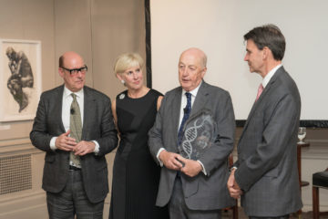 David Cannadine, Lynne Rickabaugh, Duke Of Devonshire, Ian Murray ©Annie Watt