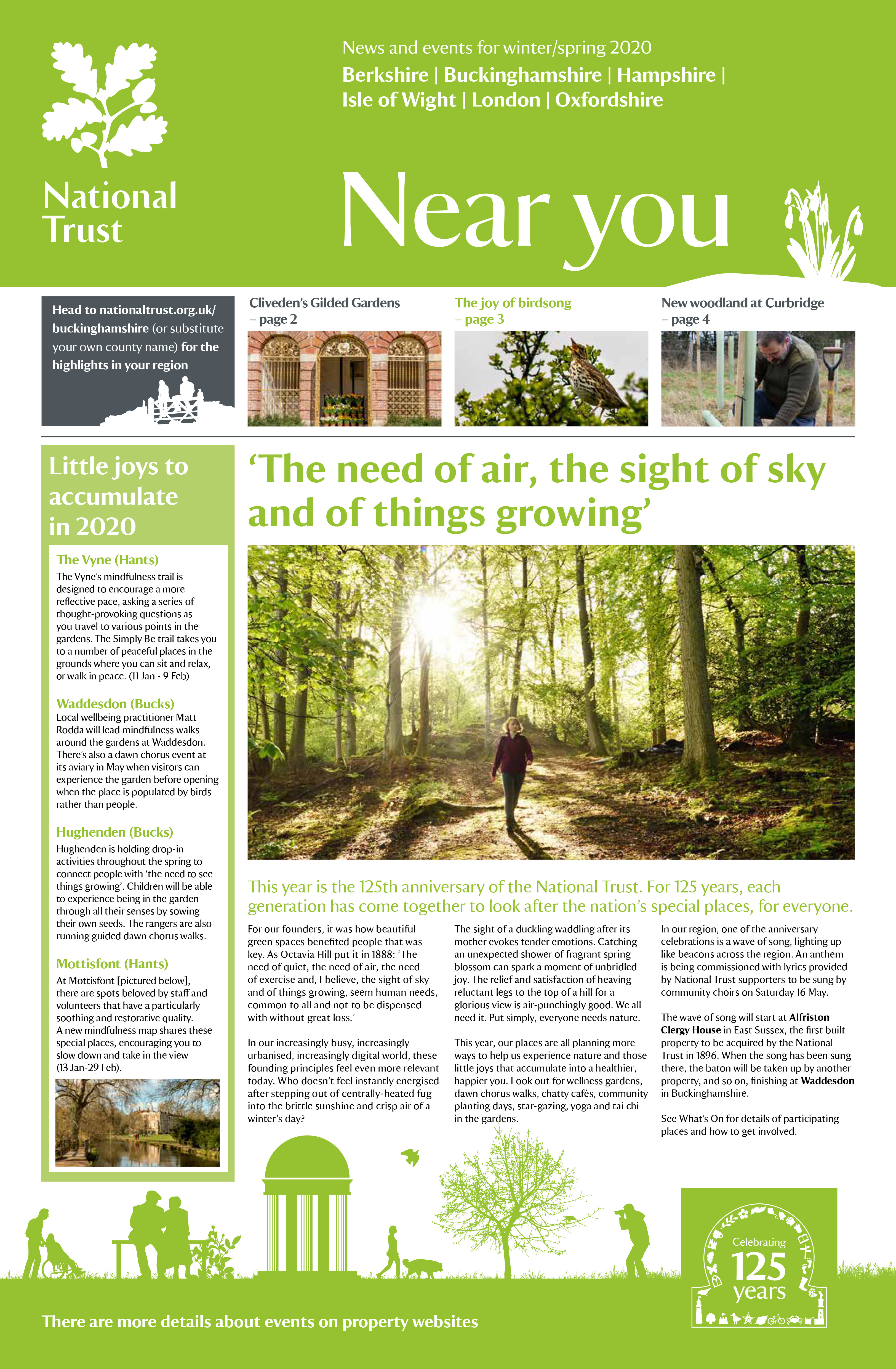 National Trust Regional Newsletters The Royal Oak Foundation