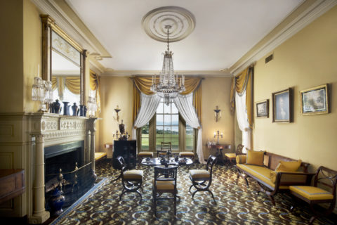 Boscobel House Drawing Room. Photo Deborah DeGraffenreid