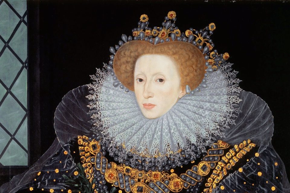 Elizabeth 1, c. 1585. Hatfield House