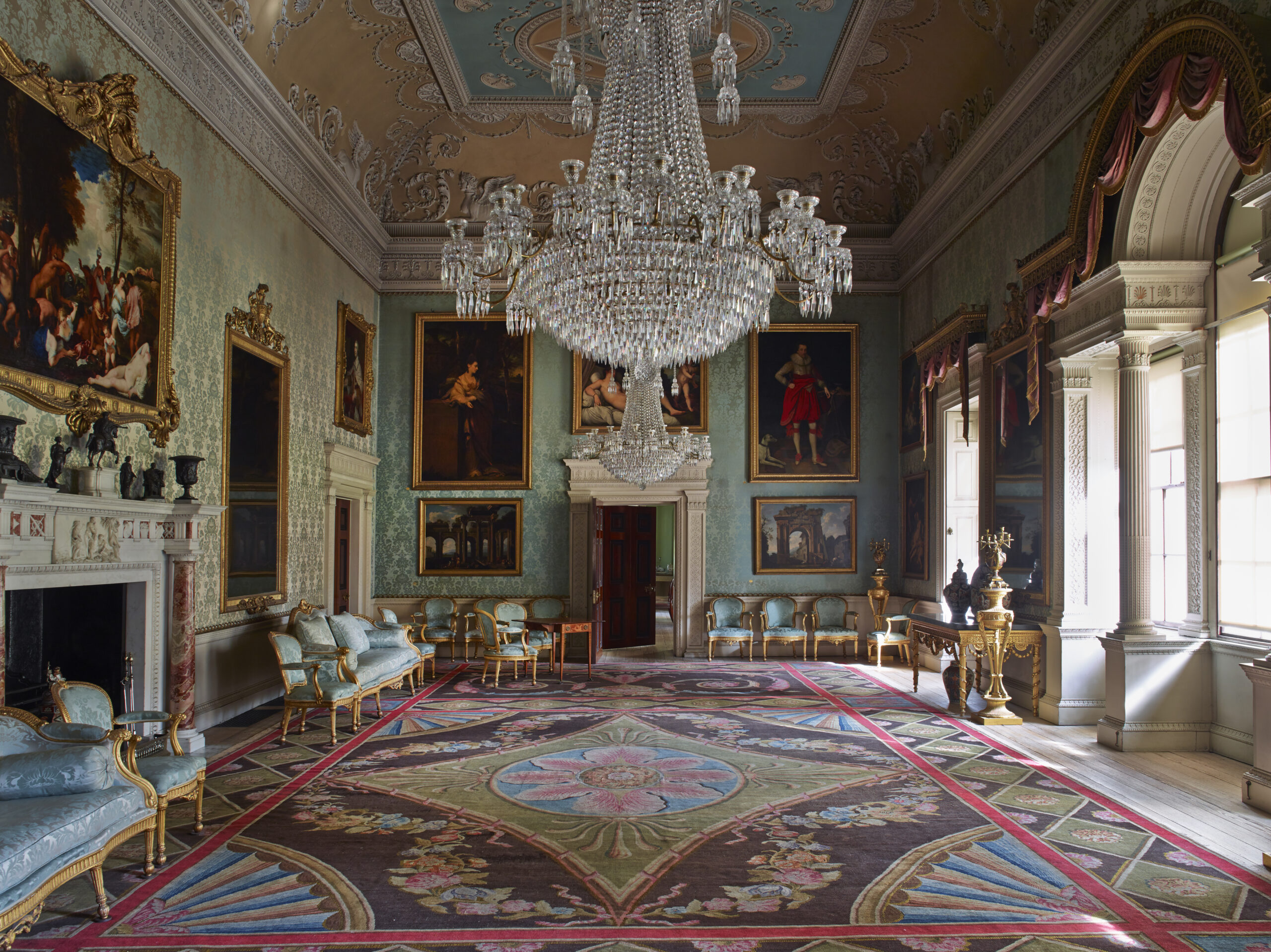 The Saloon at Saltram, Devon ©National Trust Images Paul Barker