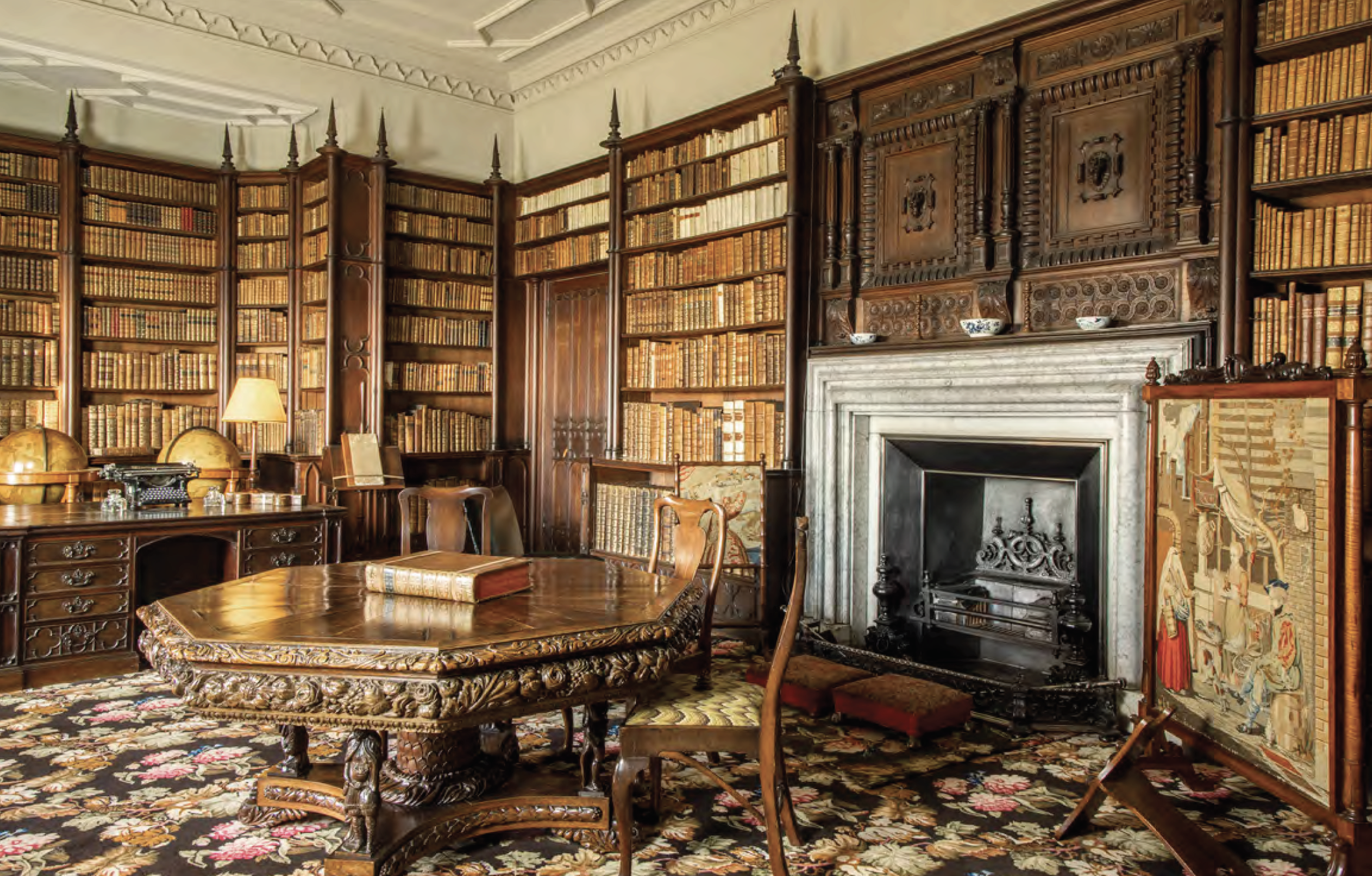The Library at Felbrigg Hall, ©National Trust Images/Paul Bailey