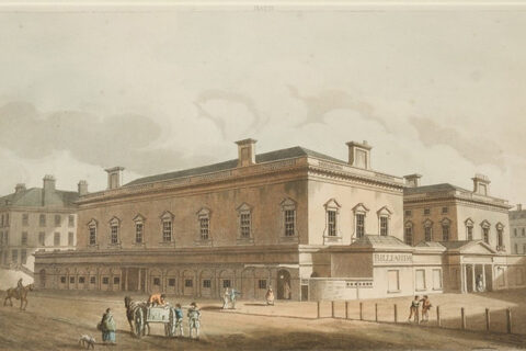 Assembly Rooms, Bath, by John Claude Nattes (c.1765 - 1839), credit National Trust Imag-es/Simon Harris