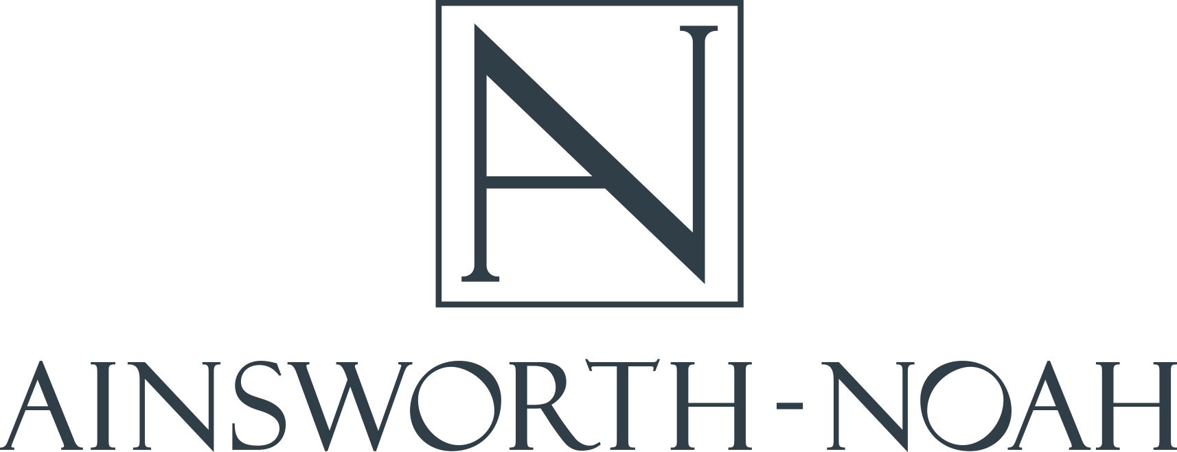 Ainsworth Noah logo in black 