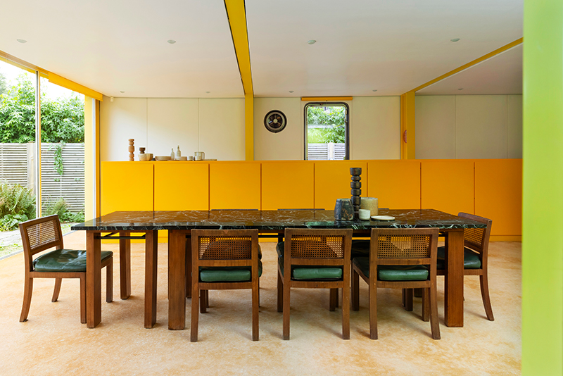 Main House Dining Room and Cabinets © National Trust Images/Megan Taylor