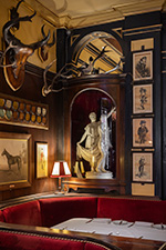 Booth seating at Rules Restaurant in Covent Garden London © National Trust Images /Megan Taylor